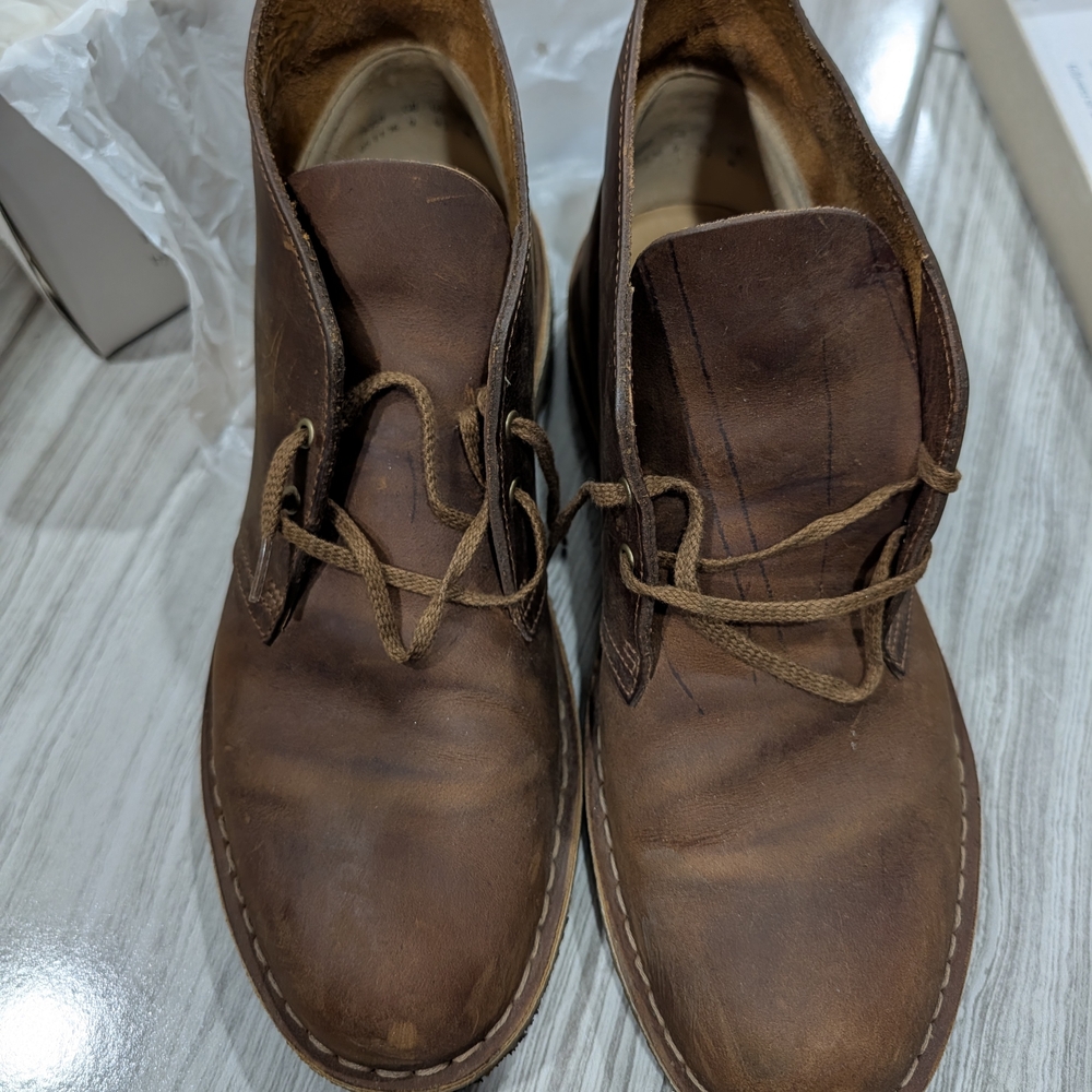 Clarks Desertboots Brown Sz 9.5